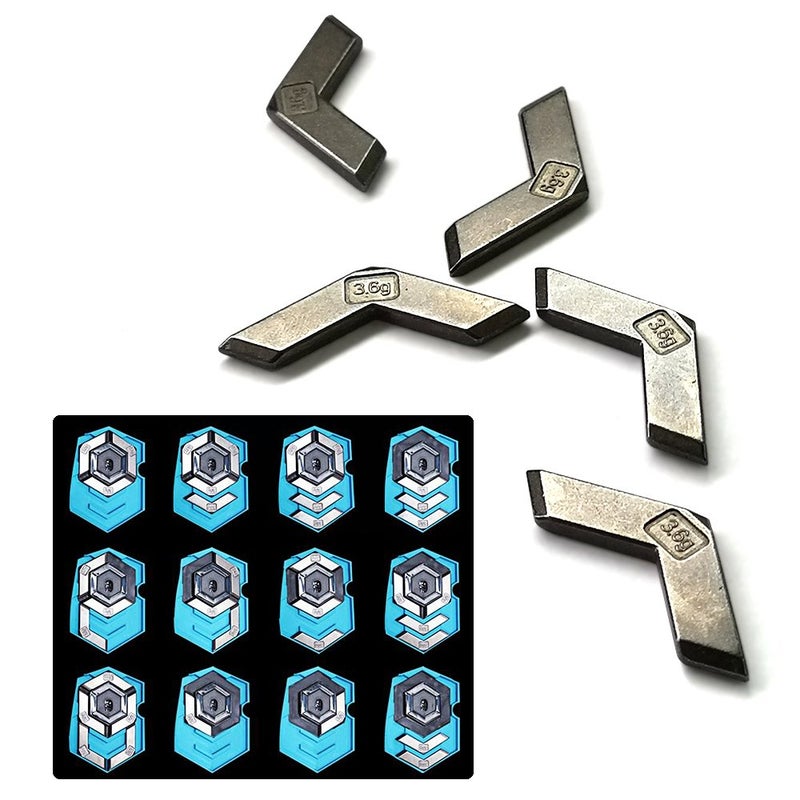HUIYUN New The Mouse Balance Tuning Weights Replacement for Logit G502 Proteus Core Gaming Mouse - Image 4